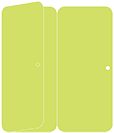 Citrus Green Panel Invitation 3 3/4 x 8 1/2 (folded) - 10/Pk