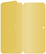 Gold Panel Invitation 3 3/4 x 8 1/2 (folded) - 10/Pk