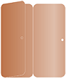 Copper Panel Invitation 3 3/4 x 8 1/2 (folded) - 10/Pk
