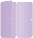 Violet Panel Invitation 3 3/4 x 8 1/2 folded