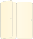 Gold Pearl Panel Invitation 3 3/4 x 8 1/2 folded