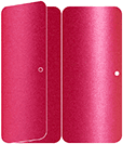 Pink Silk Panel Invitation 3 3/4 x 8 1/2 folded