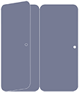 Cobalt Panel Invitation 3 3/4 x 8 1/2 folded