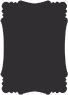 Black Victorian Card 3 1/2 x 5 - 25/Pk