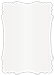 Pearlized White Victorian Card 3 1/2 x 5 - 25/Pk