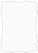 Linen Solar White Victorian Card 3 1/2 x 5 - 25/Pk