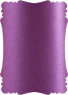 Purple Silk Victorian Card 3 1/2 x 5