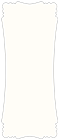 Crest Natural White Victorian Card 4 x 9 1/4