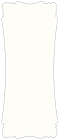 Textured Bianco Victorian Card 4 x 9 1/4 - 25/Pk