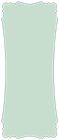 Tiffany Blue Victorian Card 4 x 9 1/4 - 25/Pk