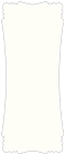 White Gold Victorian Card 4 x 9 1/4
