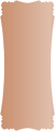Copper Victorian Card 4 x 9 1/4 - 25/Pk
