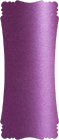 Purple Silk Victorian Card 4 x 9 1/4