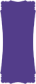 Indigo Victorian Card 4 x 9 1/4 - 25/Pk