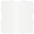 Pearlized White Victorian Card 7 1/4 x 7 1/4 - 25/Pk