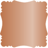 Copper Victorian Card 7 1/4 x 7 1/4 - 25/Pk