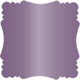 Metallic Purple Victorian Card 7 1/4 x 7 1/4 - 25/Pk