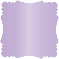 Violet Victorian Card 7 1/4 x 7 1/4